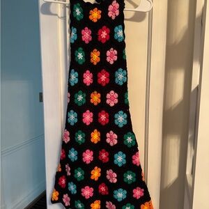 Show Me Your Mumu Happy Halter Mini Dress